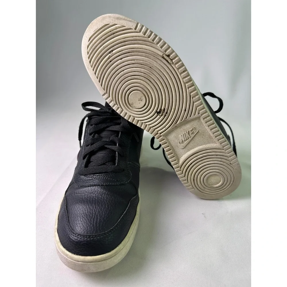 Nike‎ Ebernon Low Premium Oil Grey Purple AQ1774-003 Mens 9 Retro 80s Sneakers
